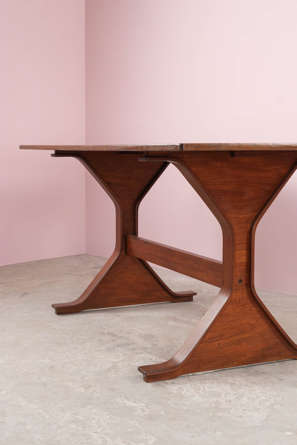 Vintage wooden table ‘522’ by Gianfranco Frattini for Bernini, 1960