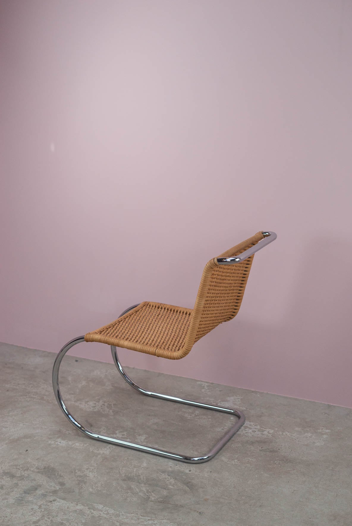 Design chair MR10 by Ludwig Mies van der Rohe for Thonet