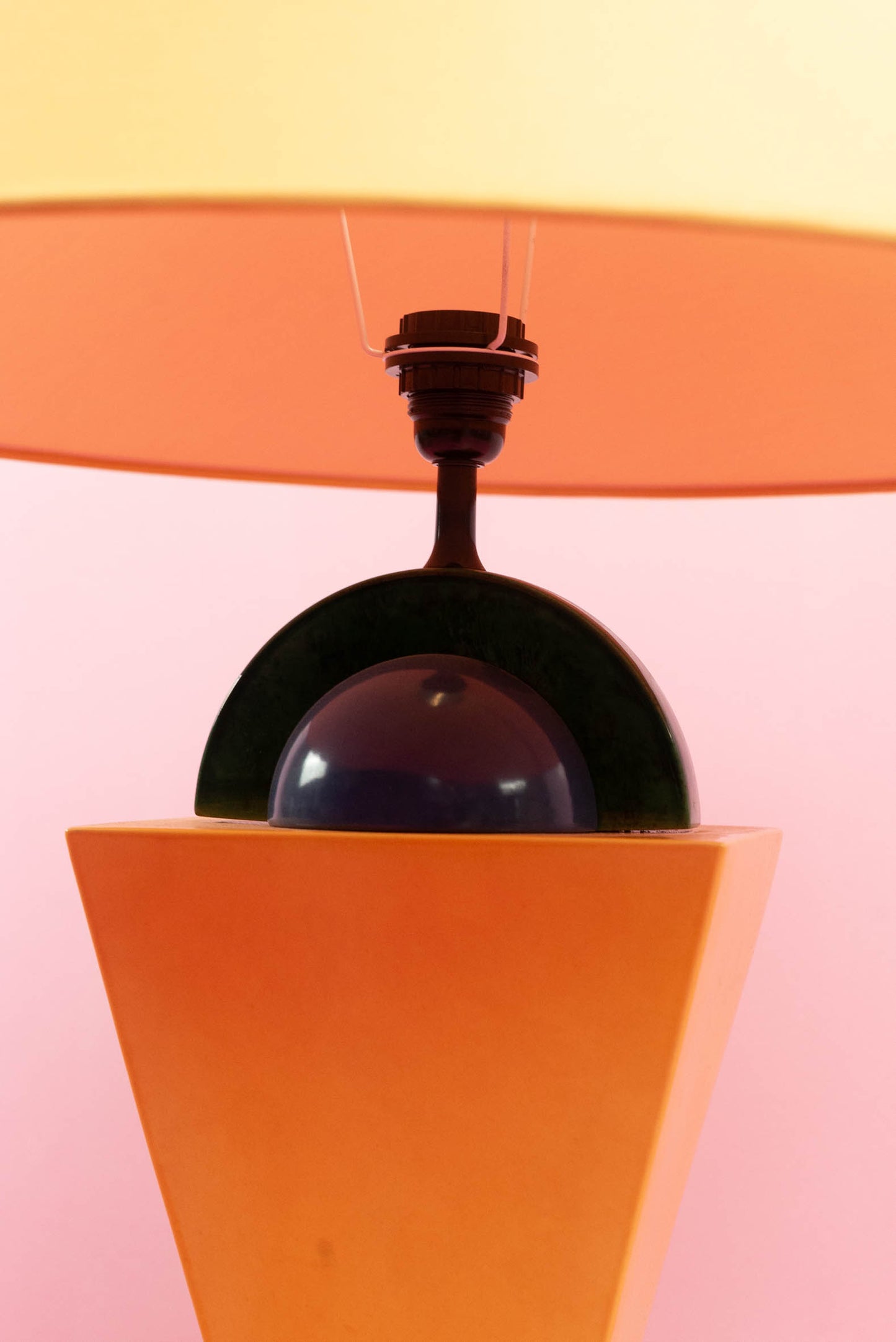 Grote keramische lamp door ‘François Chatain’