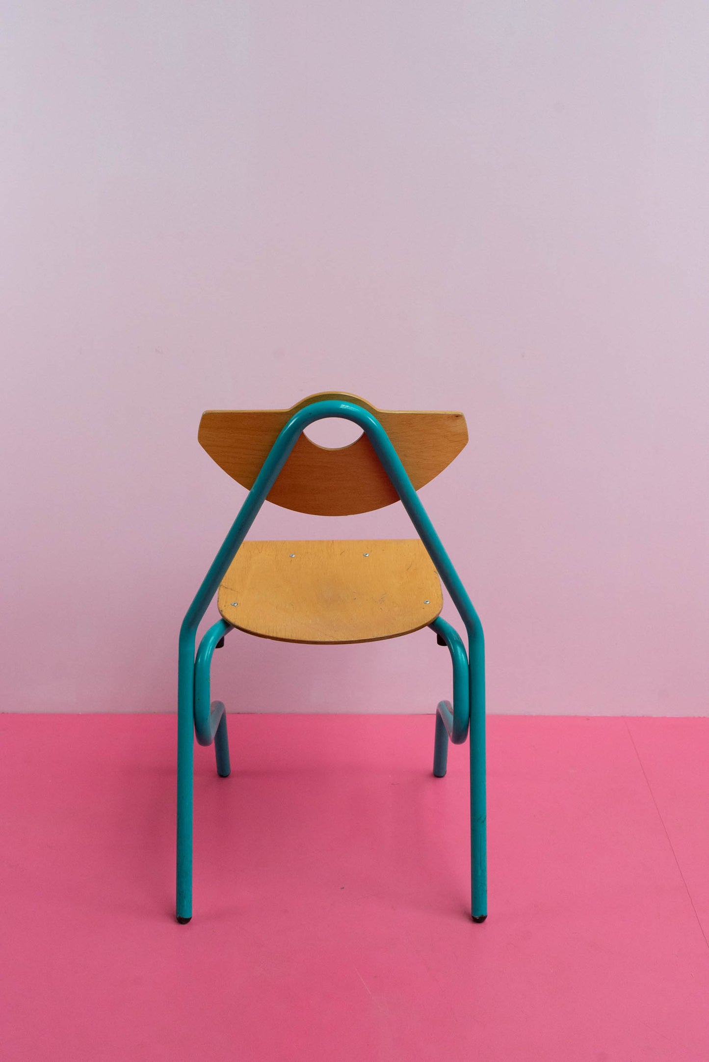 Set van 6 vintage stoelen gekleurd 'BRM'