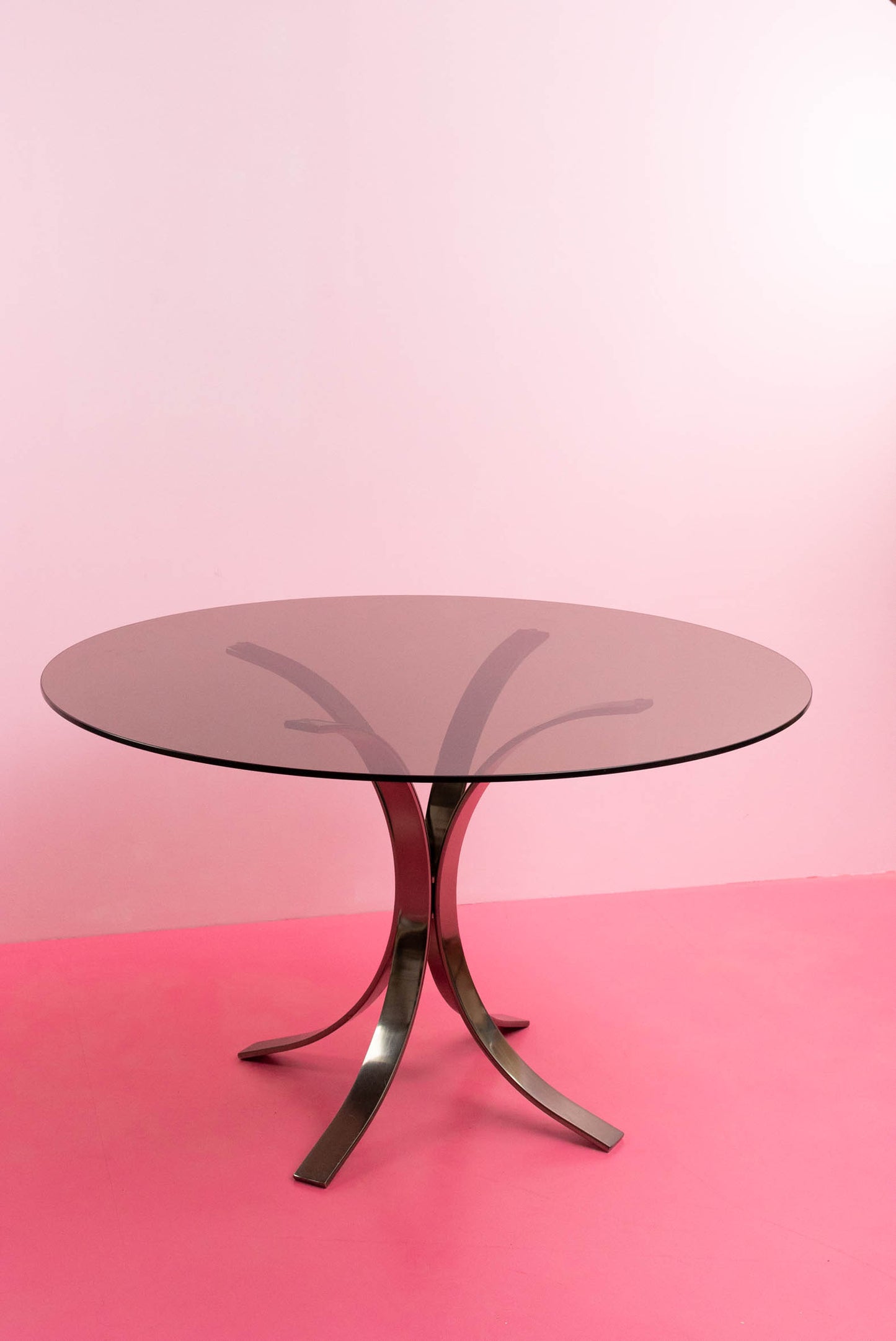 Vintage tafel in de stijl van 'T69 tafel door Osvaldo Borsani voor Tecno'