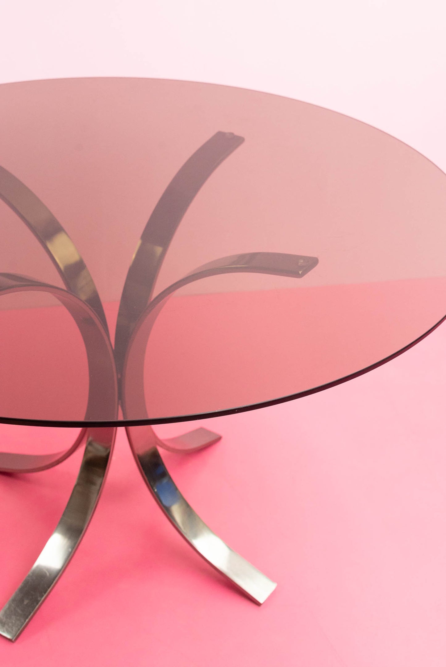 Vintage tafel in de stijl van 'T69 tafel door Osvaldo Borsani voor Tecno'